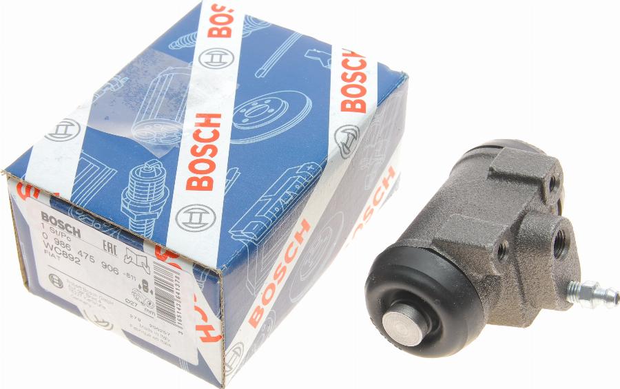 BOSCH 0 986 475 906 - Jarrusylinteri inparts.fi