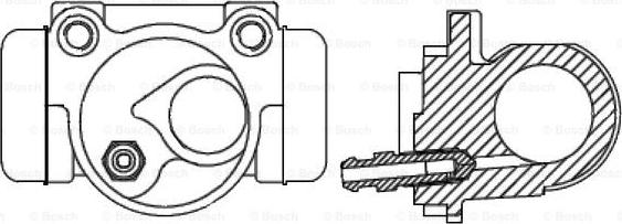 BOSCH 0 986 475 637 - Jarrusylinteri inparts.fi