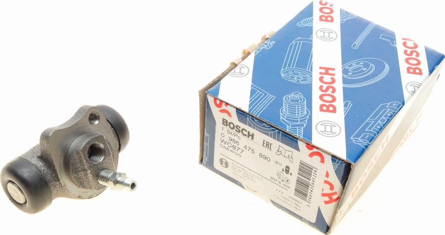 BOSCH 0 986 475 890 - Jarrusylinteri inparts.fi