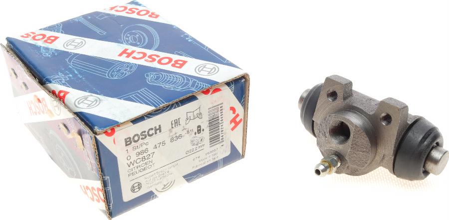 BOSCH 0 986 475 836 - Jarrusylinteri inparts.fi