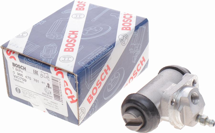 BOSCH 0 986 475 761 - Jarrusylinteri inparts.fi