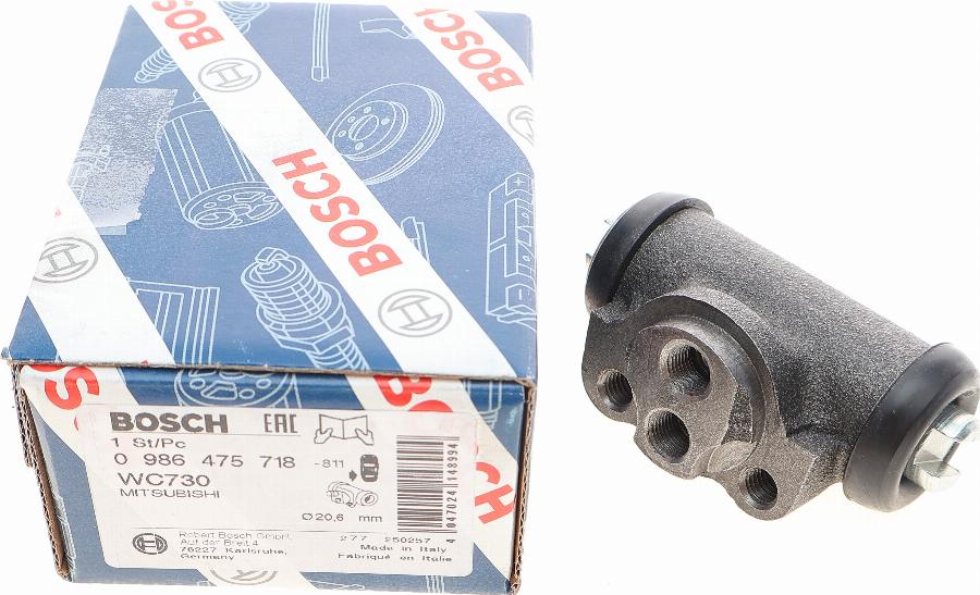 BOSCH 0 986 475 718 - Jarrusylinteri inparts.fi