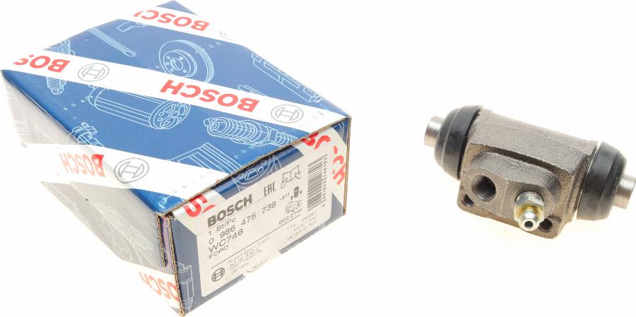 BOSCH 0 986 475 739 - Jarrusylinteri inparts.fi