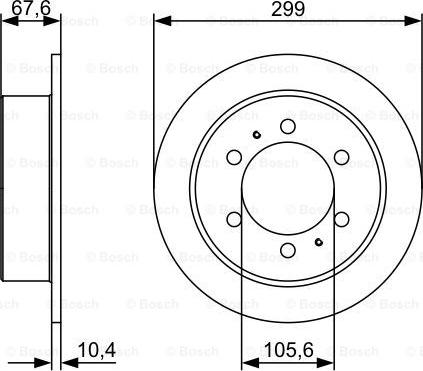 BOSCH 0 986 478 999 - Jarrulevy inparts.fi