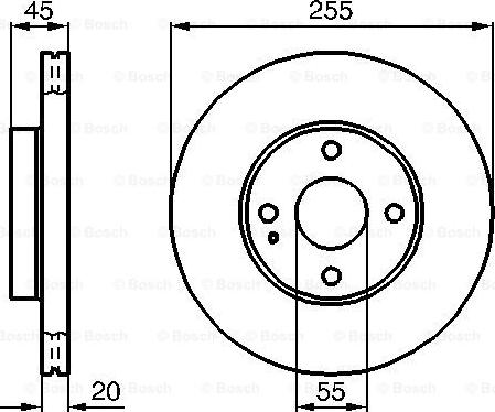 BOSCH 0 986 478 996 - Jarrulevy inparts.fi