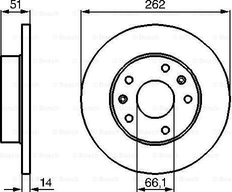 BOSCH 0 986 478 991 - Jarrulevy inparts.fi