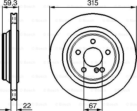 BOSCH 0 986 478 966 - Jarrulevy inparts.fi