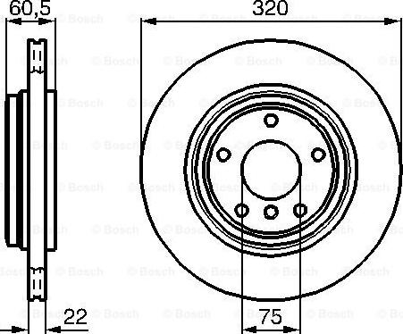 BOSCH 0 986 478 975 - Jarrulevy inparts.fi