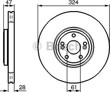 BOSCH 0 986 478 972 - Jarrulevy inparts.fi