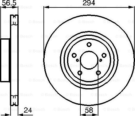 BOSCH 0 986 478 977 - Jarrulevy inparts.fi