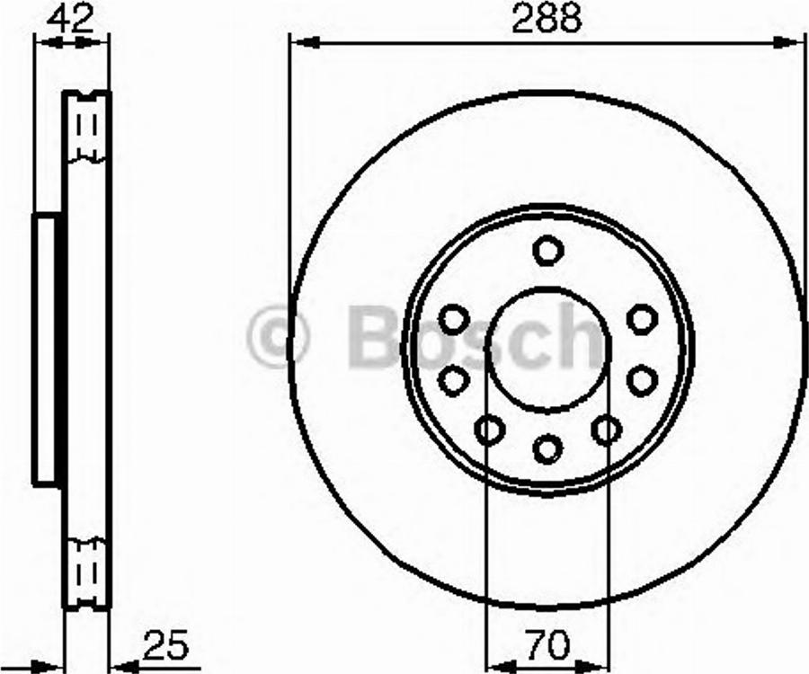 BOSCH 0 986 478 449 - Jarrulevy inparts.fi