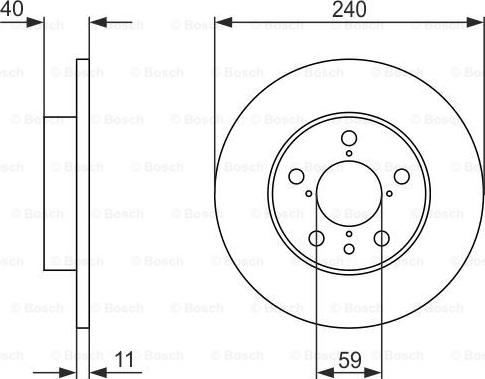 BOSCH 0 986 478 444 - Jarrulevy inparts.fi