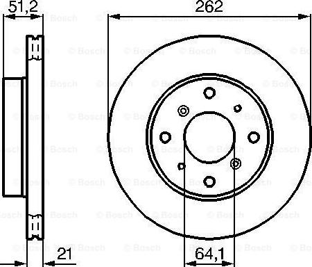 BOSCH 0 986 478 447 - Jarrulevy inparts.fi