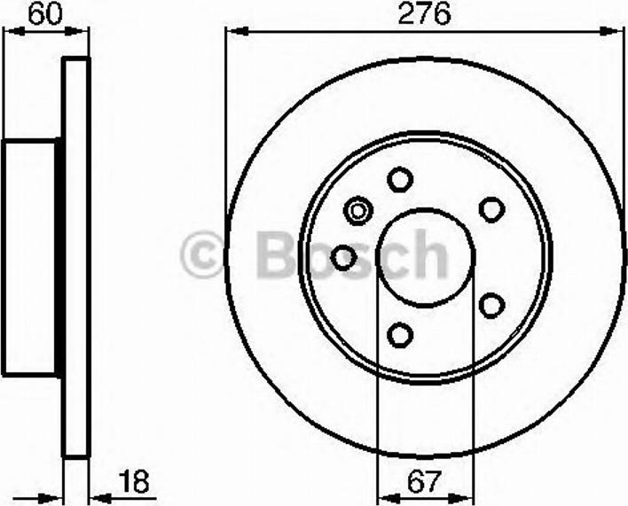 BOSCH 0 986 478 455 - Jarrulevy inparts.fi