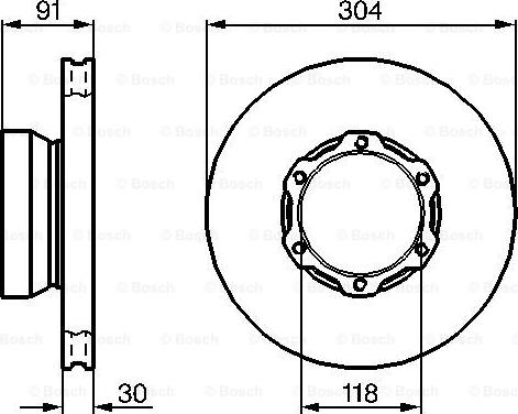 BOSCH 0 986 478 456 - Jarrulevy inparts.fi