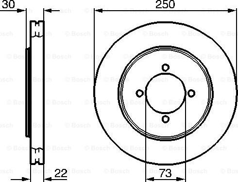 BOSCH 0 986 478 458 - Jarrulevy inparts.fi