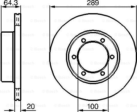 BOSCH 0 986 478 453 - Jarrulevy inparts.fi