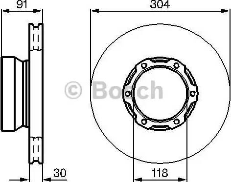 BOSCH 0 986 478 406 - Jarrulevy inparts.fi