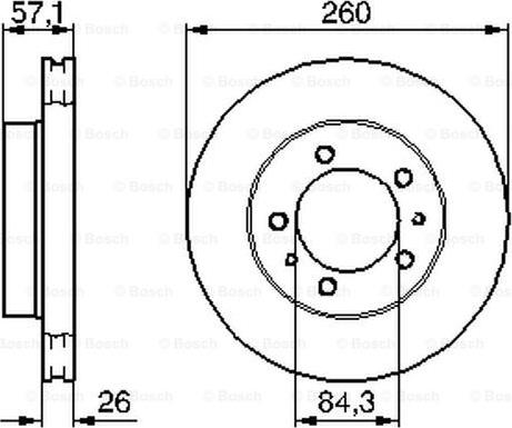 BOSCH 0 986 478 484 - Jarrulevy inparts.fi