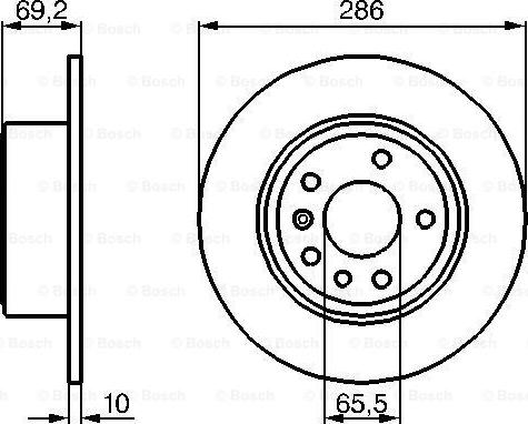 BOSCH 0 986 478 436 - Jarrulevy inparts.fi