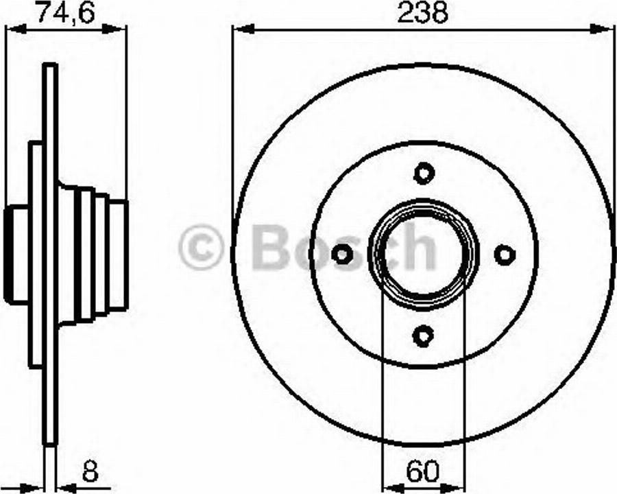 BOSCH 0 986 478 432 - Jarrulevy inparts.fi