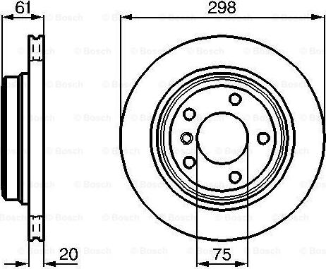 BOSCH 0 986 478 426 - Jarrulevy inparts.fi