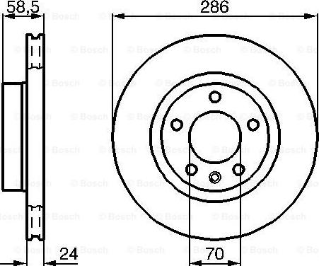 BOSCH 0 986 478 594 - Jarrulevy inparts.fi