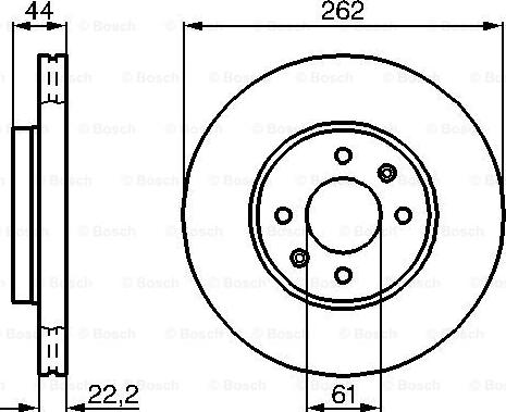 BOSCH 0 986 478 598 - Jarrulevy inparts.fi