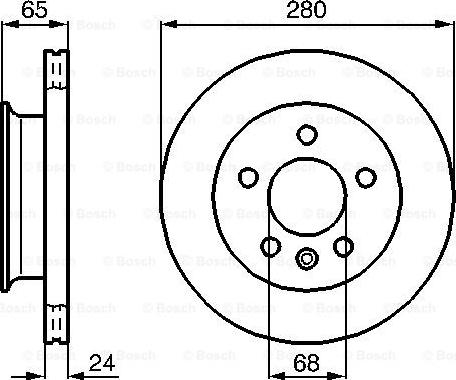 BOSCH 0 986 478 548 - Jarrulevy inparts.fi