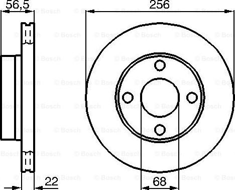 BOSCH 986478550 - Jarrulevy inparts.fi