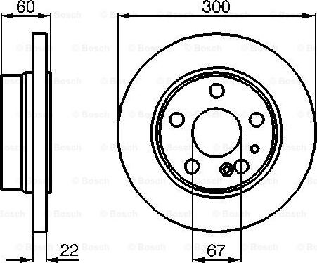 BOSCH 0 986 478 566 - Jarrulevy inparts.fi