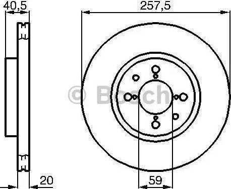 BOSCH 986478515 - Jarrulevy inparts.fi