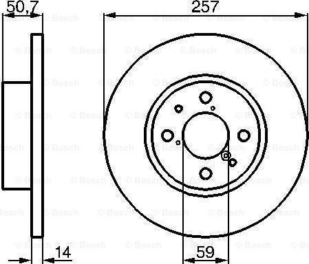 BOSCH 0 986 478 517 - Jarrulevy inparts.fi