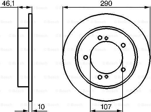 BOSCH 0 986 478 539 - Jarrulevy inparts.fi