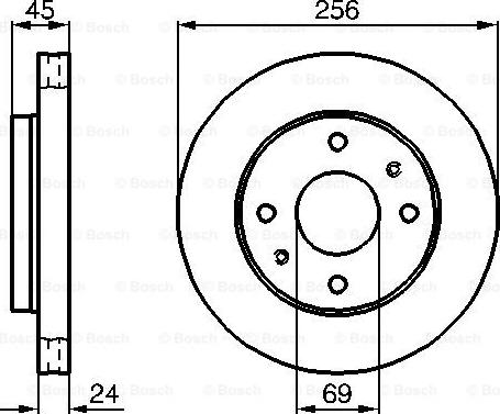 BOSCH 0 986 478 531 - Jarrulevy inparts.fi