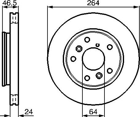 BOSCH 0 986 478 523 - Jarrulevy inparts.fi