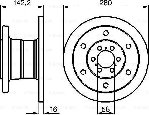 BOSCH 0 986 478 649 - Jarrulevy inparts.fi