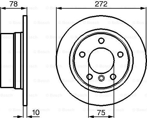 BOSCH 0 986 478 641 - Jarrulevy inparts.fi