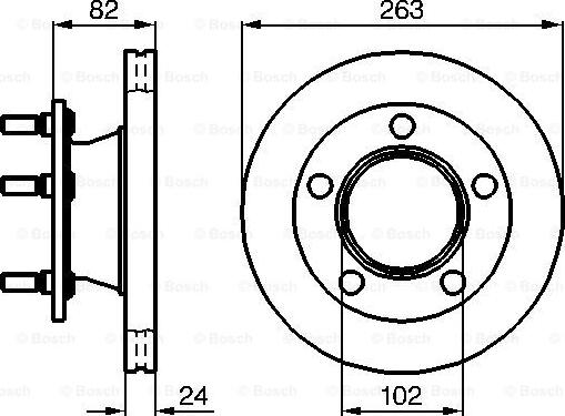 BOSCH 0 986 478 643 - Jarrulevy inparts.fi