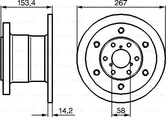 BOSCH 0 986 478 647 - Jarrulevy inparts.fi