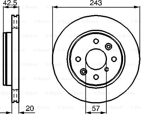 BOSCH 0 986 478 659 - Jarrulevy inparts.fi