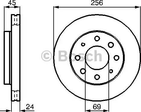 BOSCH 0 986 478 654 - Jarrulevy inparts.fi