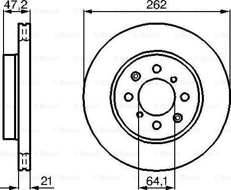 BOSCH 0 986 478 657 - Jarrulevy inparts.fi