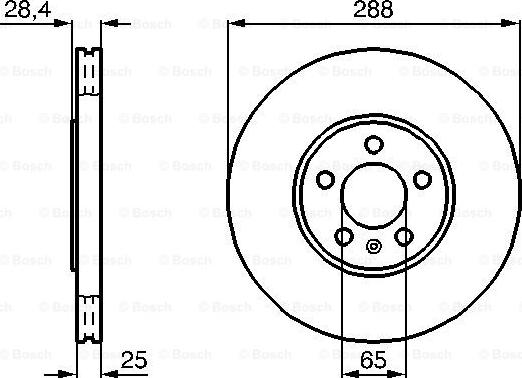 BOSCH 0 986 478 619 - Jarrulevy inparts.fi