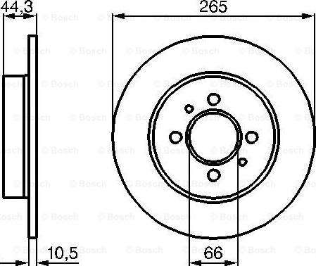 BOSCH 0 986 478 611 - Jarrulevy inparts.fi