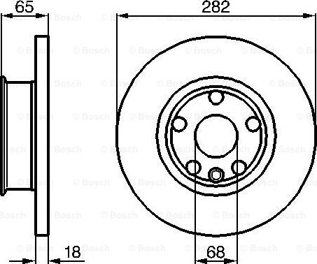 BOSCH 0 986 478 613 - Jarrulevy inparts.fi