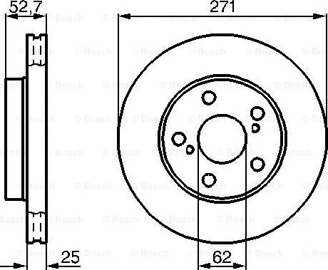 BOSCH 0 986 478 631 - Jarrulevy inparts.fi