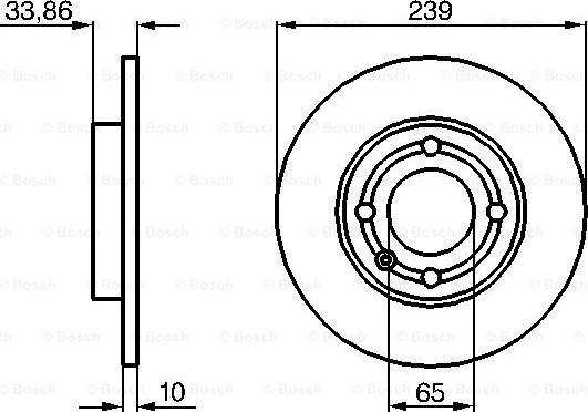 BOSCH 0 986 478 620 - Jarrulevy inparts.fi