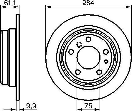 BOSCH 0 986 478 044 - Jarrulevy inparts.fi