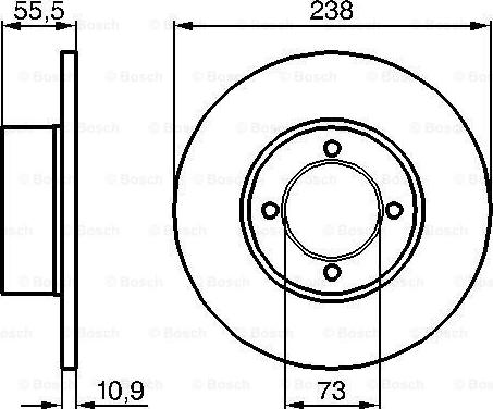 BOSCH 0 986 478 079 - Jarrulevy inparts.fi